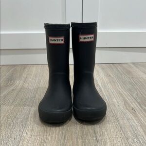 Hunter Black Rain Boots